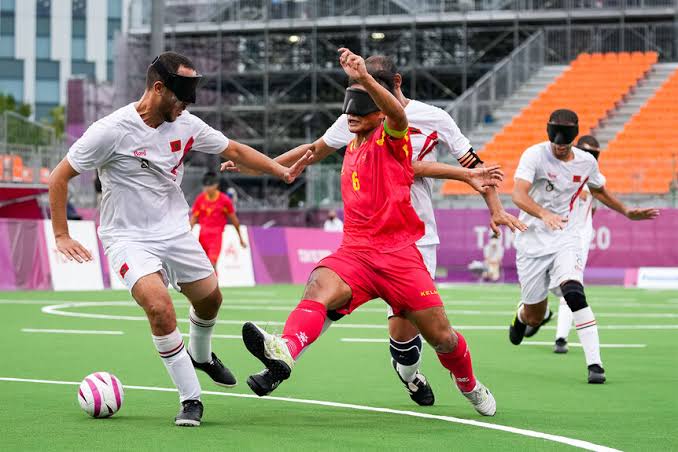 The Blind Footballer Who Scored Against All Odds